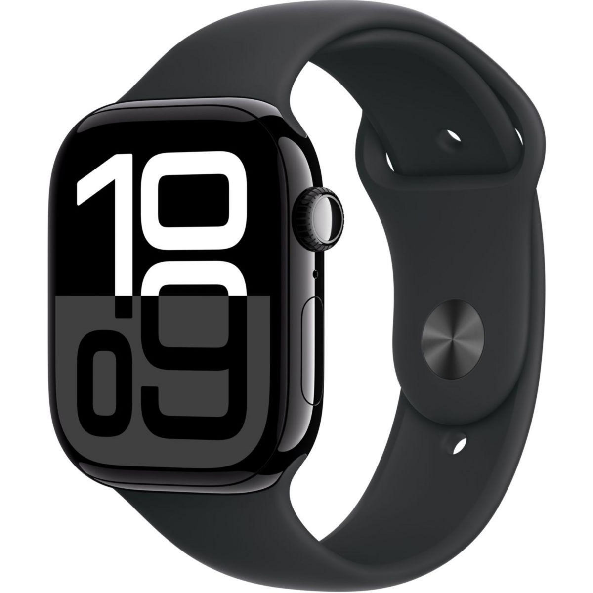 APPLE Montre connectée Serie 10 46mm Alu/Noir S/M