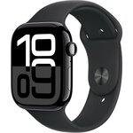 APPLE Montre connectée Serie 10 46mm Alu/Noir S/M