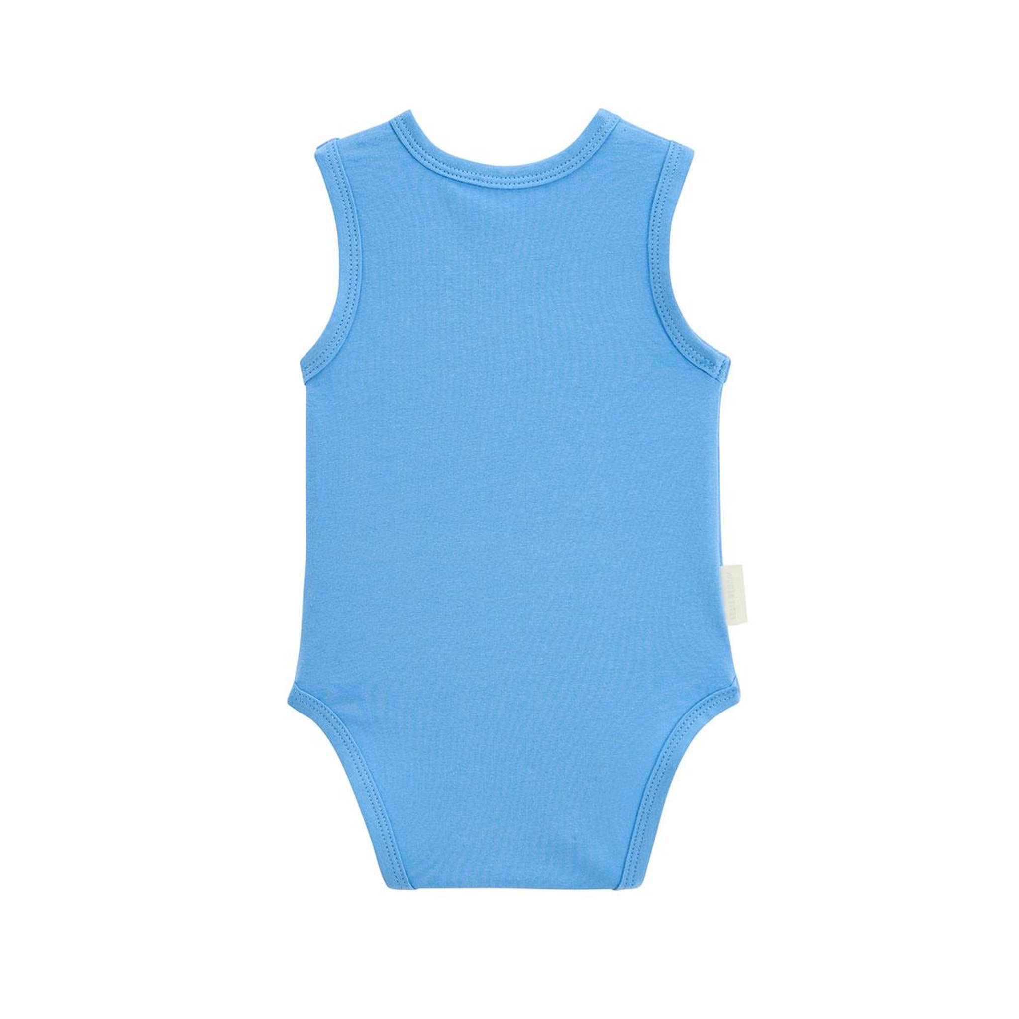 Voir la diapositive 4 : Petit Béguin Lot de 2 bodies bébé sans manches biscarosse
