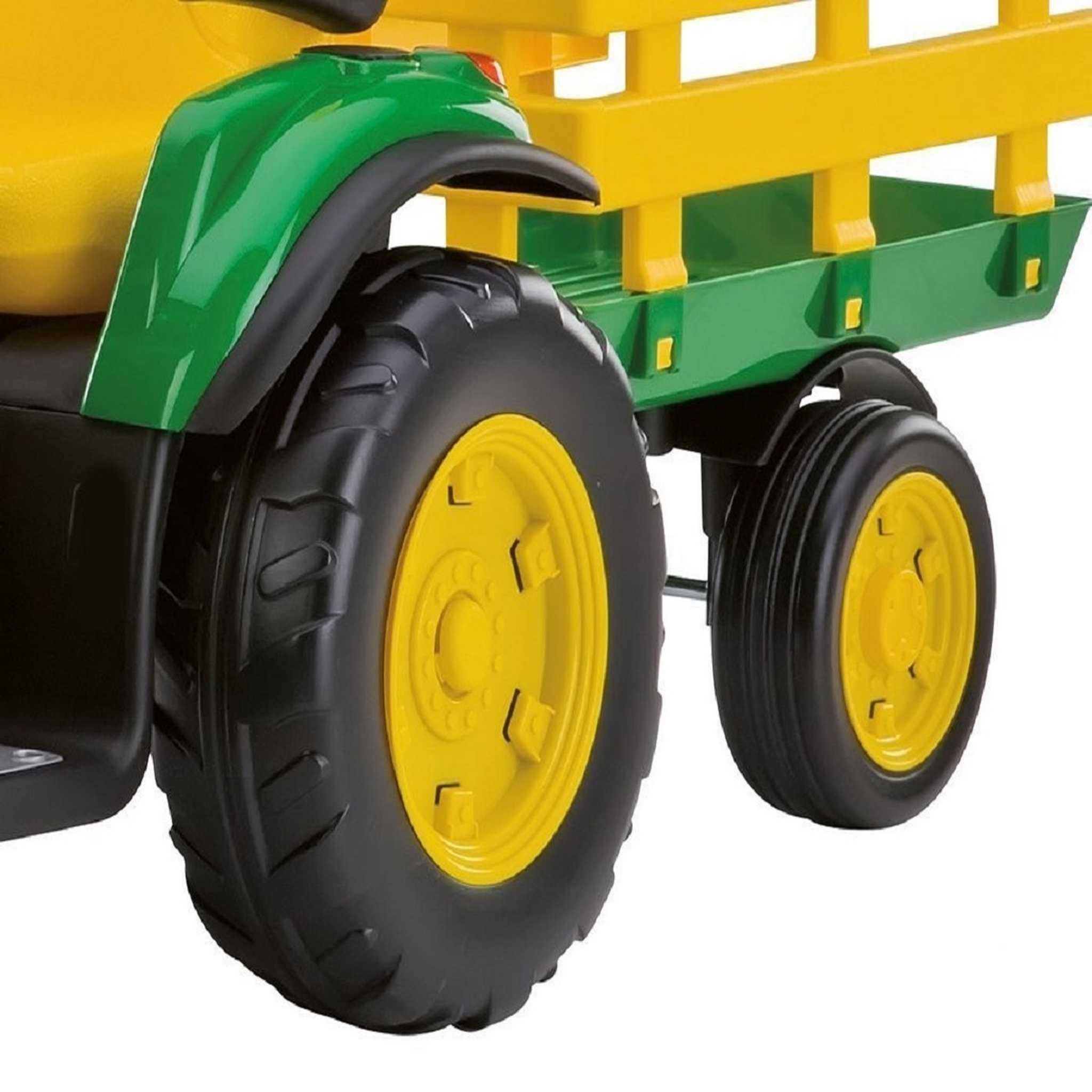 Voir la diapositive 5 : PEG PEREGO Tracteur Ground Force John Deere + remorque 