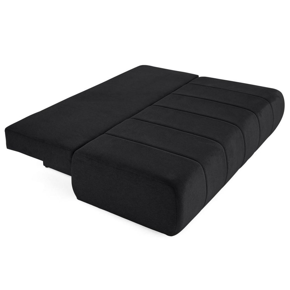 BEST MOBILIER Harper - canapé 3 places convertible avec coffre en tissu texturé