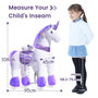 Voir la diapositive 3 : Ponycycle Licorne ride-on - violette