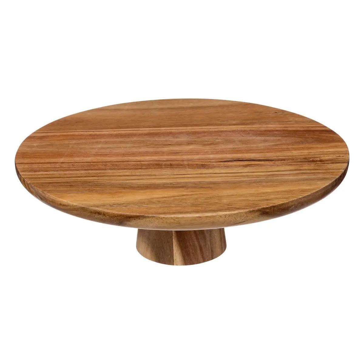 SECRET DE GOURMET Présentoir à Gâteaux en Bois  Acacia  28cm Marron