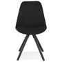 Voir la diapositive 2 : Paris Prix Chaise Scandinave  Lademo  82cm Noir