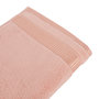Voir la diapositive 2 : ACTUEL Serviette de toilette unie en coton qualité Zéro twist 450g/m² 