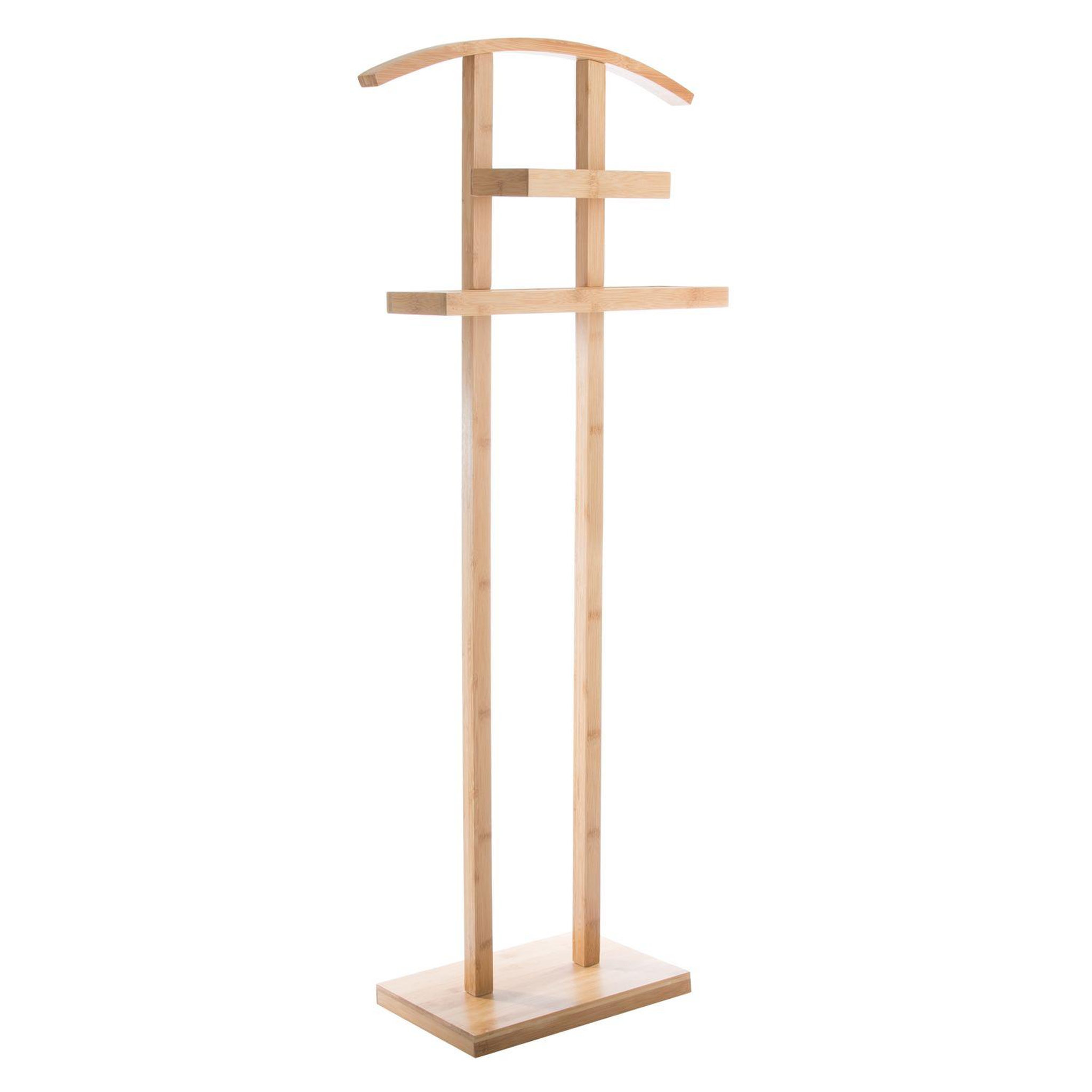 ATMOSPHERA Valet en bambou Scandi - H. 113 cm - Marron