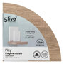 Voir la diapositive 3 :  Étagère d'Angle Murale  Fixy  25cm Chêne Naturel