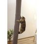 Voir la diapositive 6 : KERBL Sac d'escalade pour chats - KERBL - CLIMBER - 16 x 16 x 240 cm - Fixation plafond - Gris