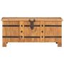 Voir la diapositive 3 : VIDAXL Coffre 90x40x40 cm Bois d'acacia solide