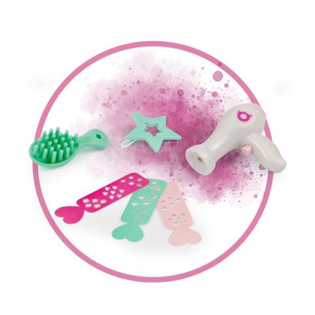 Giochi Preziosi UNIQUE EYES, Poupée 25cm Sophia, regard qui te suit des yeux , avec cheveux Magiques, Jouet pour enfants des 3 ans, MYM083