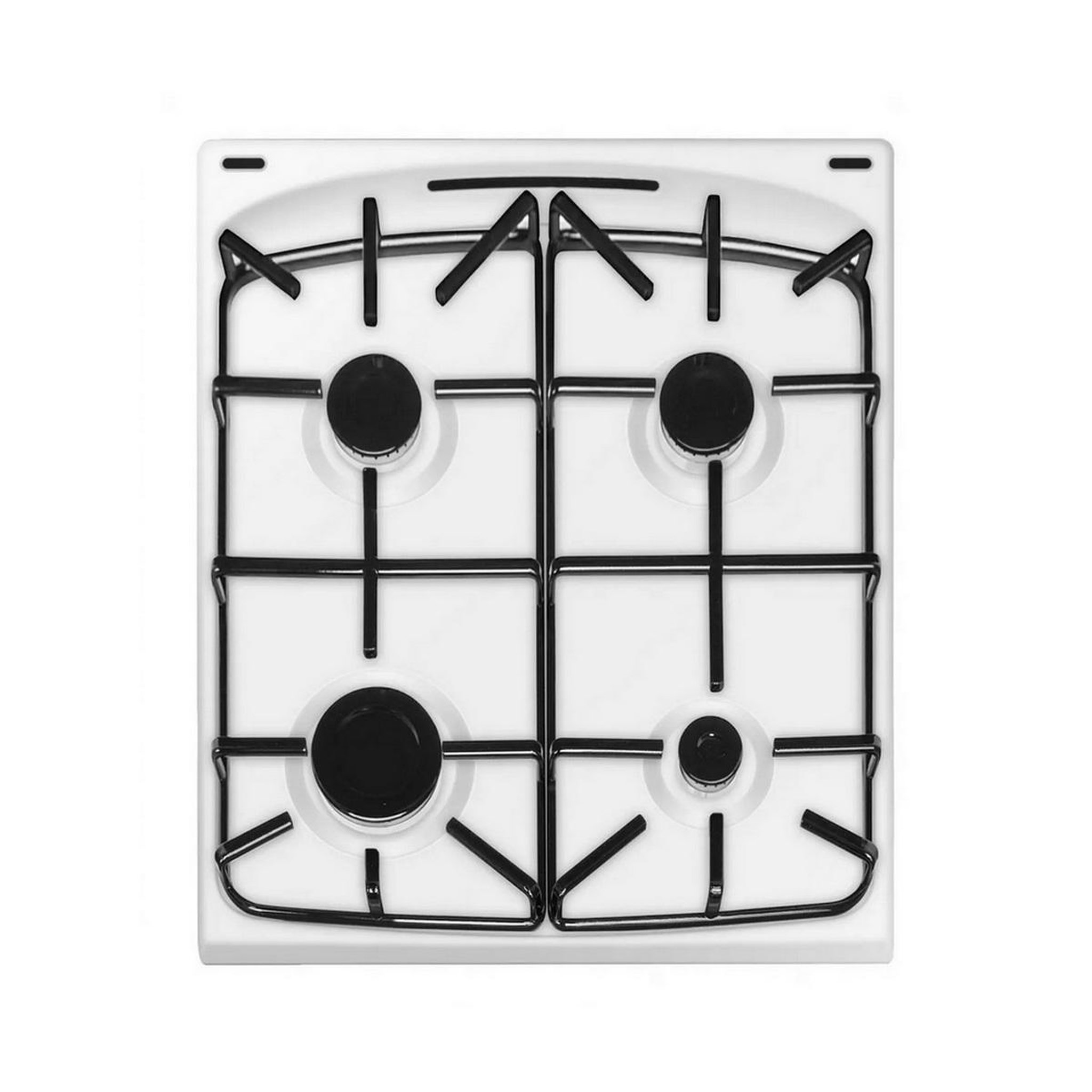 Voir la diapositive 3 : Fagor Cuisinière gaz 74l 4 feux blanc - facg202b