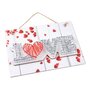 Voir la diapositive 3 : Paris Prix Kit String Art  Love  28cm Multicolore