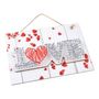 Voir la diapositive 3 : Paris Prix Kit String Art  Love  28cm Multicolore