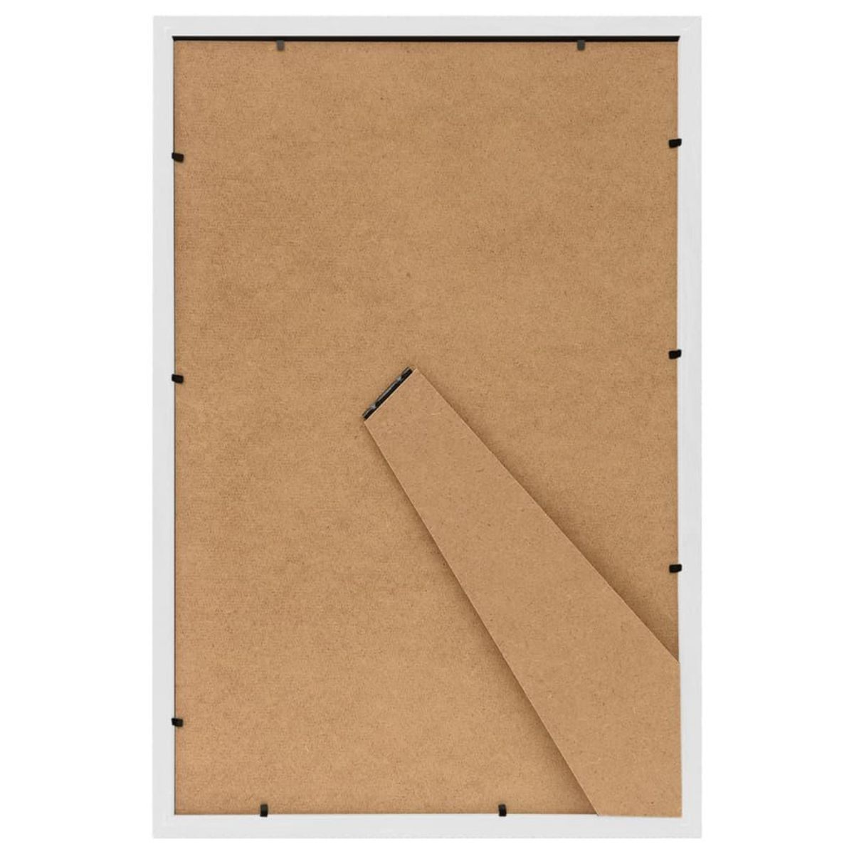 VIDAXL Collage de cadres photo 3 pcs de table Blanc 21x29,7 cm MDF