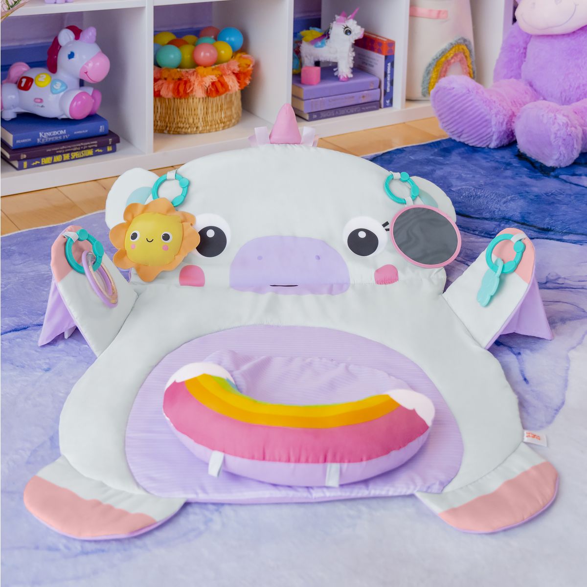 AUCHAN BABY Tapis d'activités Licorne bébé 
