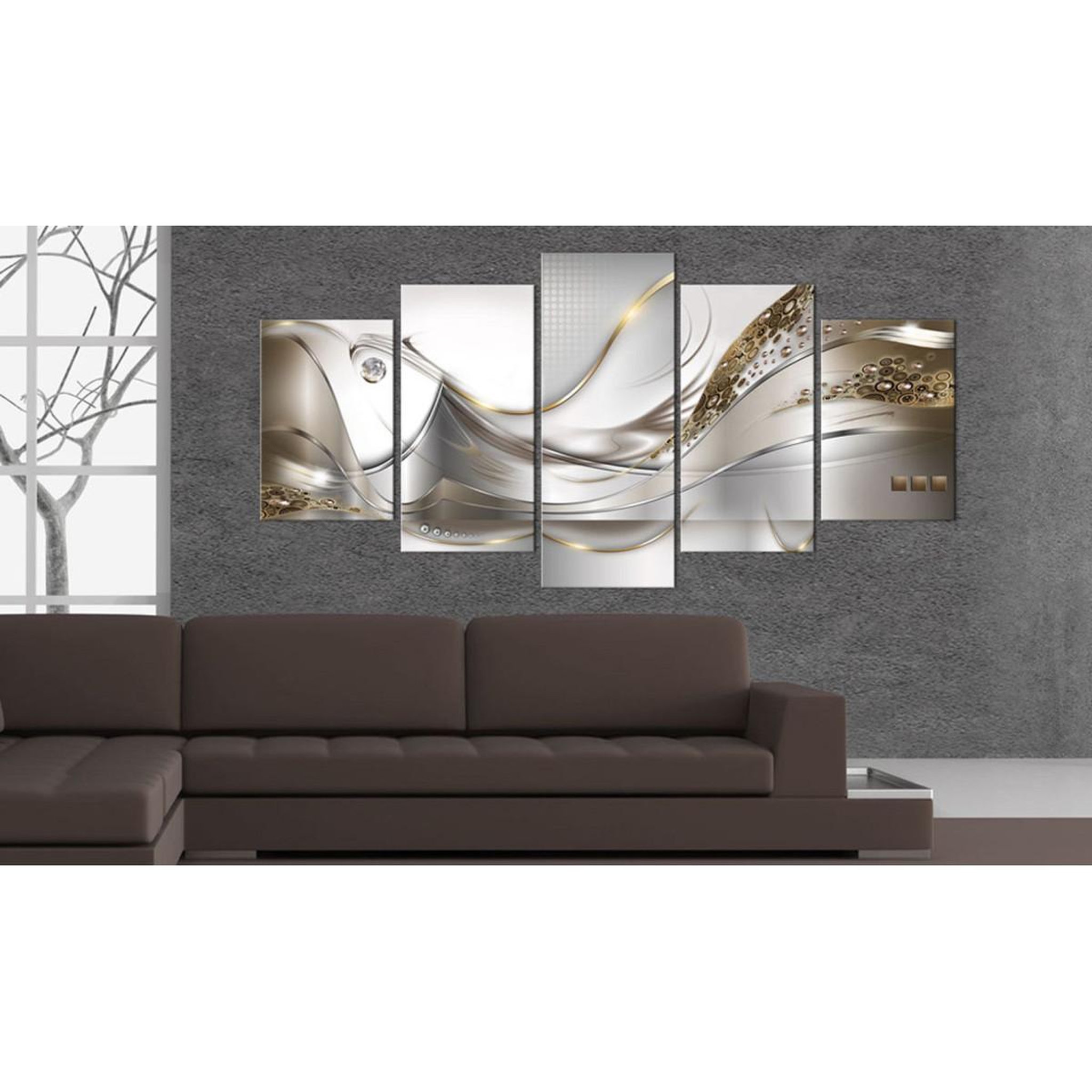 Voir la diapositive 2 : Paris Prix Tableau sur verre acrylique  golden flight