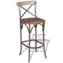 Voir la diapositive 5 : VIDAXL Tabouret de bar Bois de recuperation massif