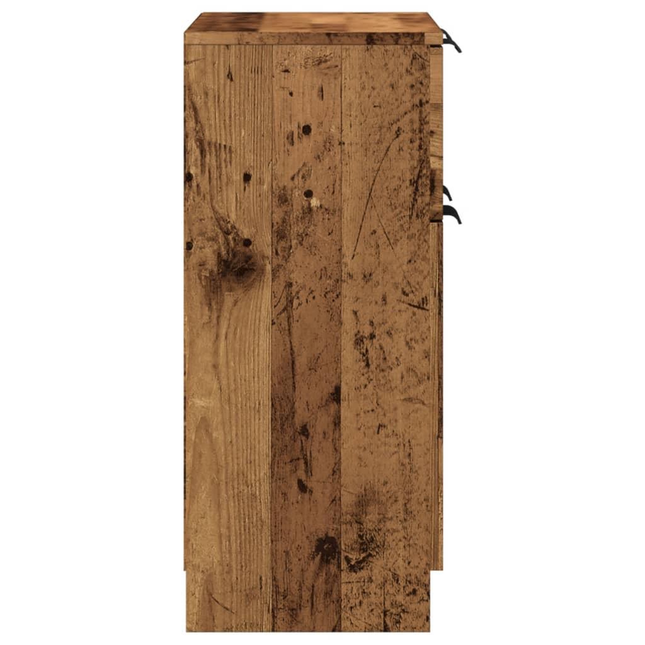 Voir la diapositive 5 : VIDAXL Buffet vieux bois 60x30x70 cm bois d'ingenierie