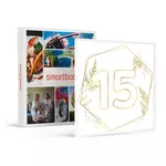 Smartbox Noces de cristal : joyeux 15e anniversaire de mariage ! - Coffret Cadeau Multi-thèmes