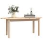 Voir la diapositive 4 : VIDAXL Table basse 110x55x45 cm Bois massif de pin