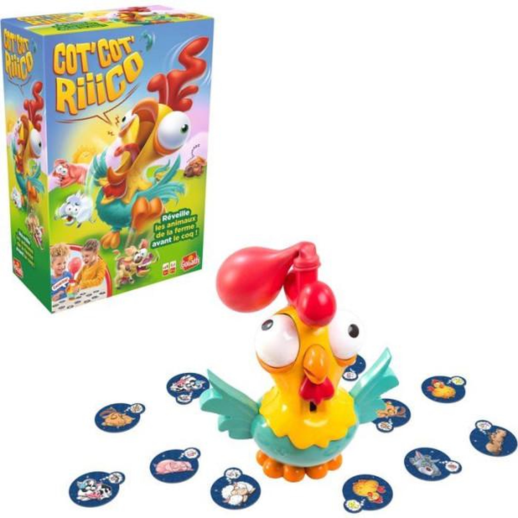 GOLIATH Cot Cot Riiico - jeu d'ambiance - GOLIATH - rapidité et suspense