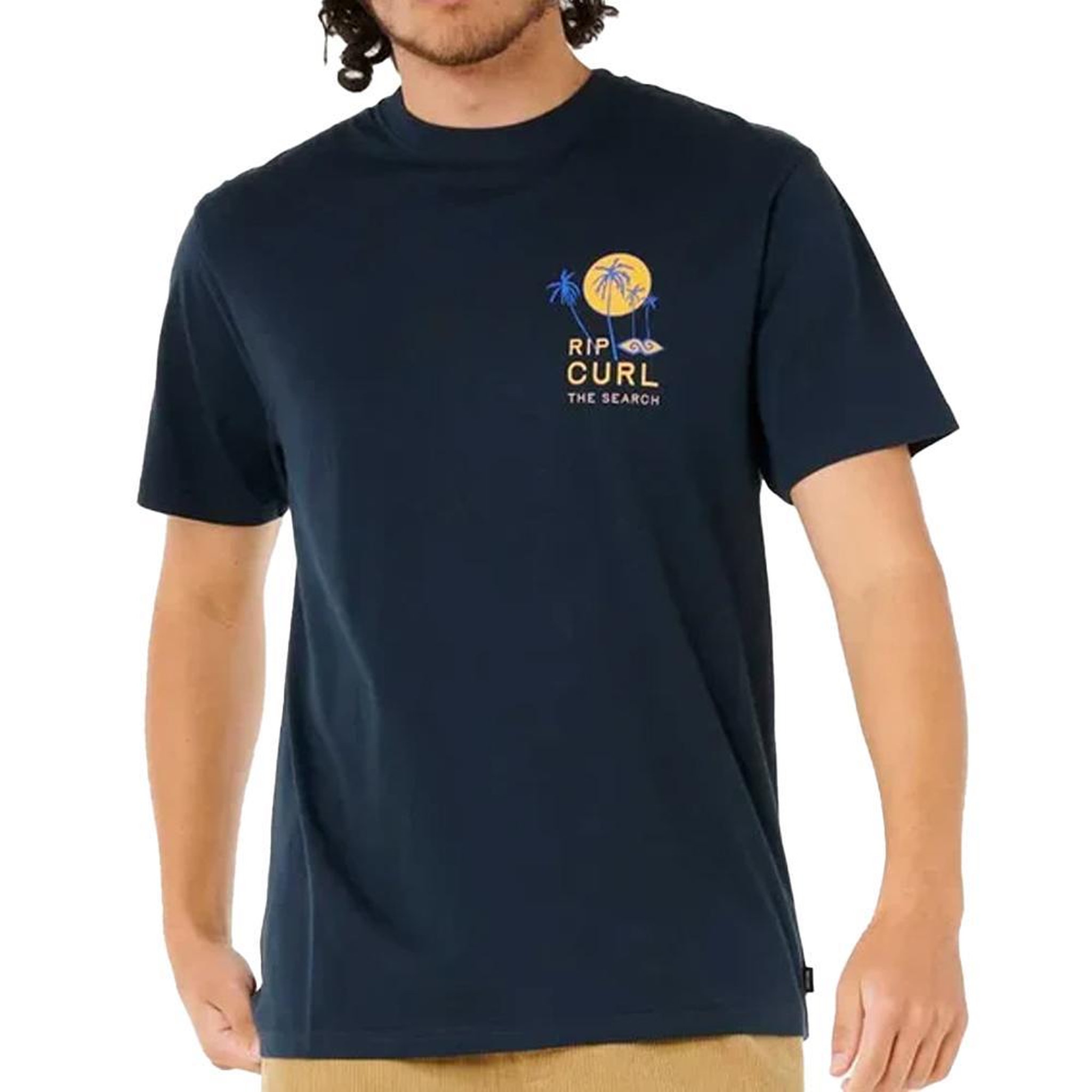 Rip Curl T-Shirt Marine Homme Rip Curl Welsh Codie. Coloris disponibles : Bleu