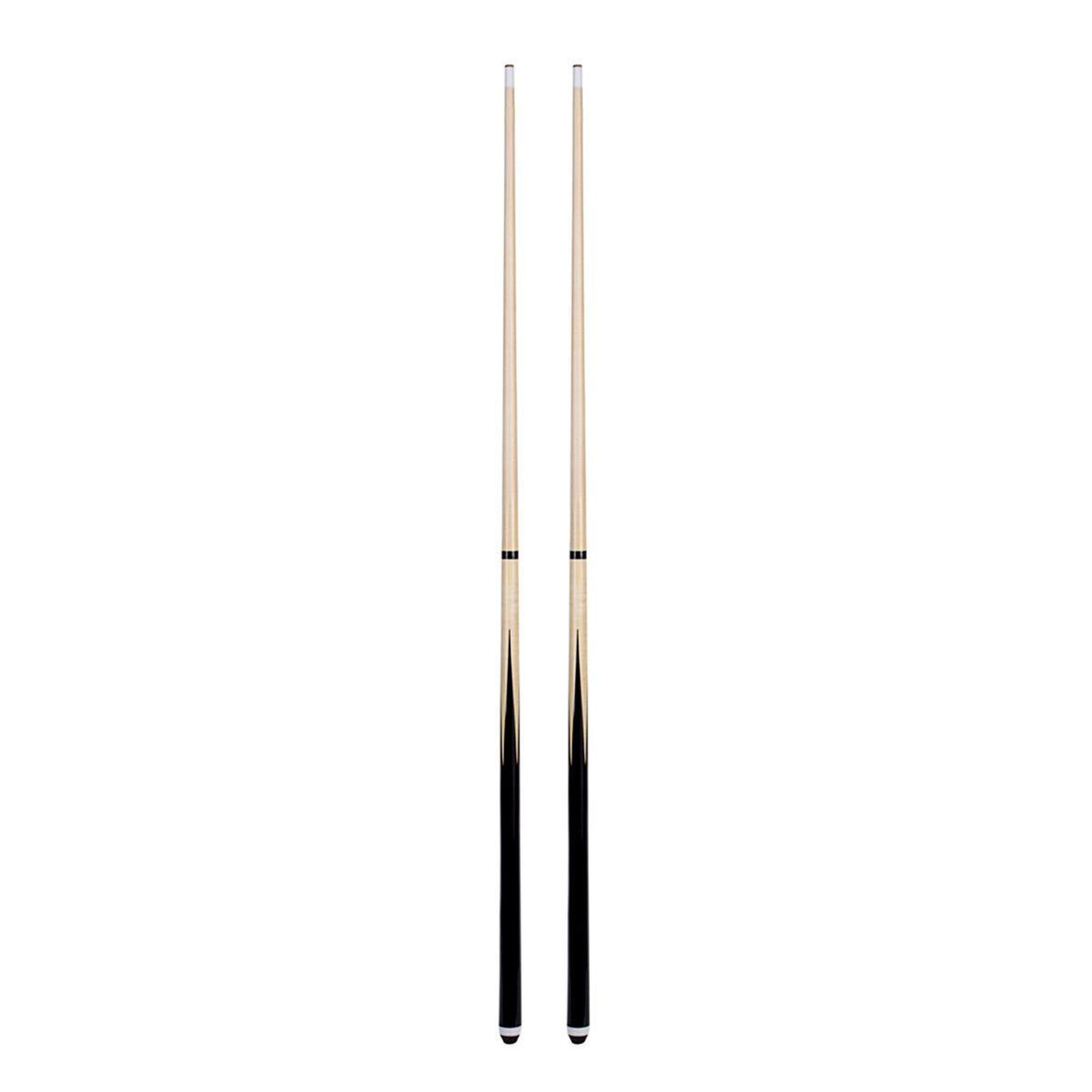 DE FAUGERES Lot de 2 Queues de Billard  Bill  122cm Naturel