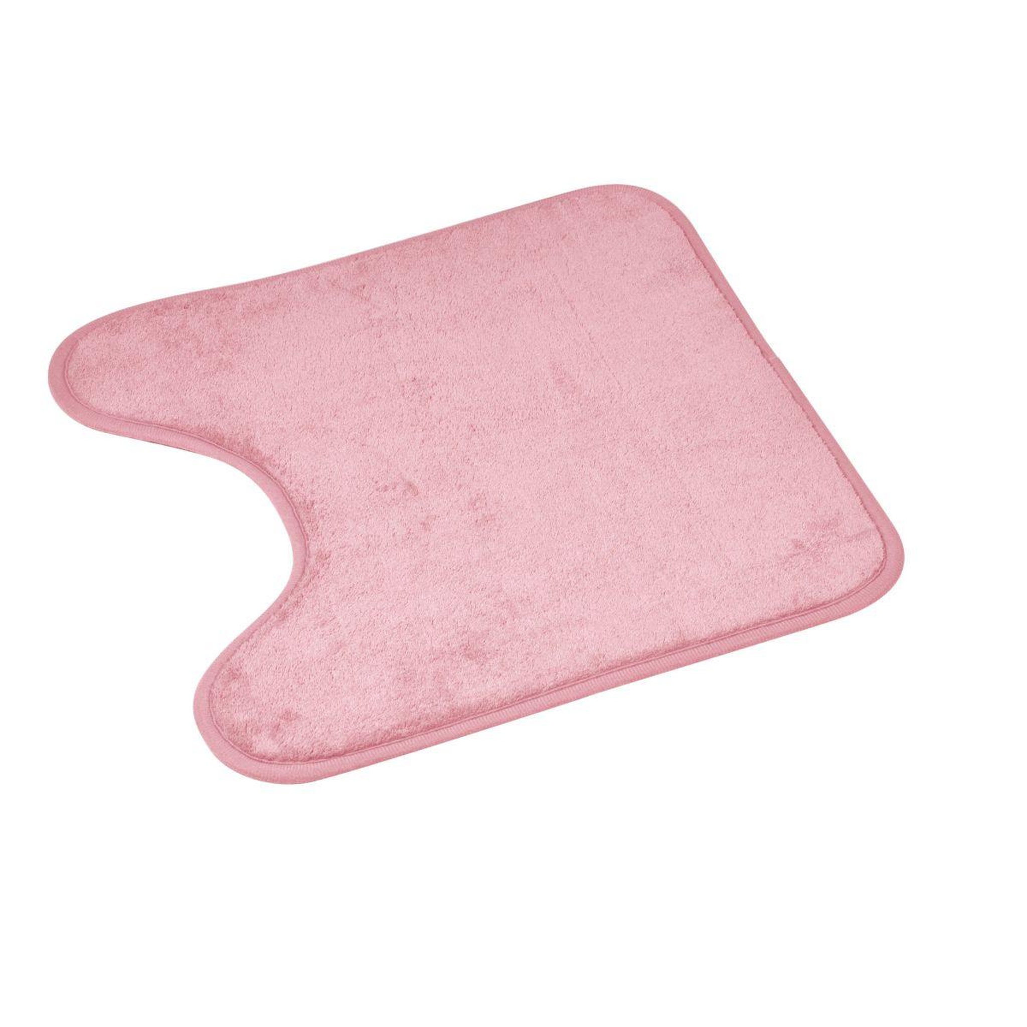 Voir la diapositive 1 : Douceur d'Intérieur Tapis contour wc  vitamine ii  45x45cm rose
