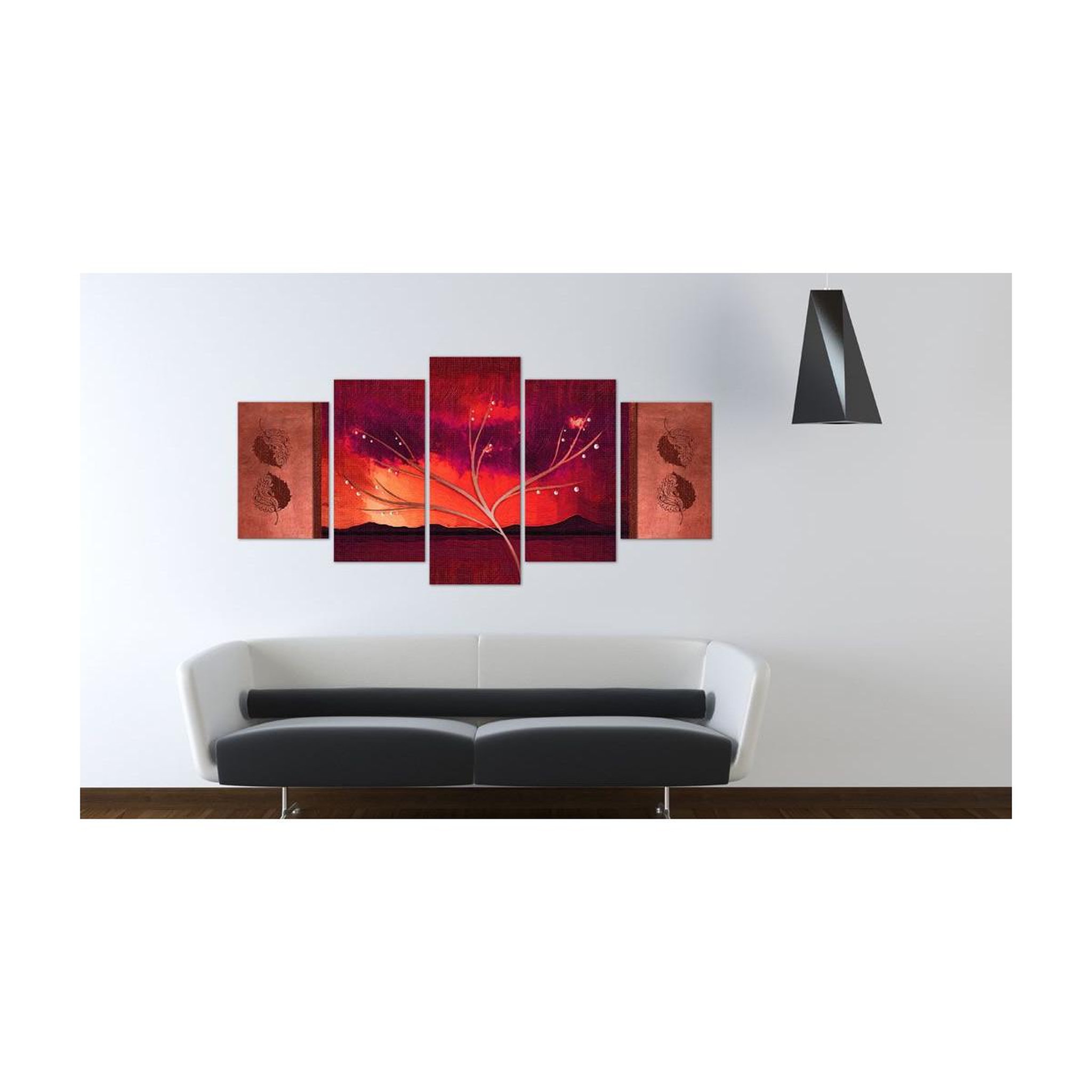 Voir la diapositive 2 : Paris Prix Tableau imprimé  carmine autumn