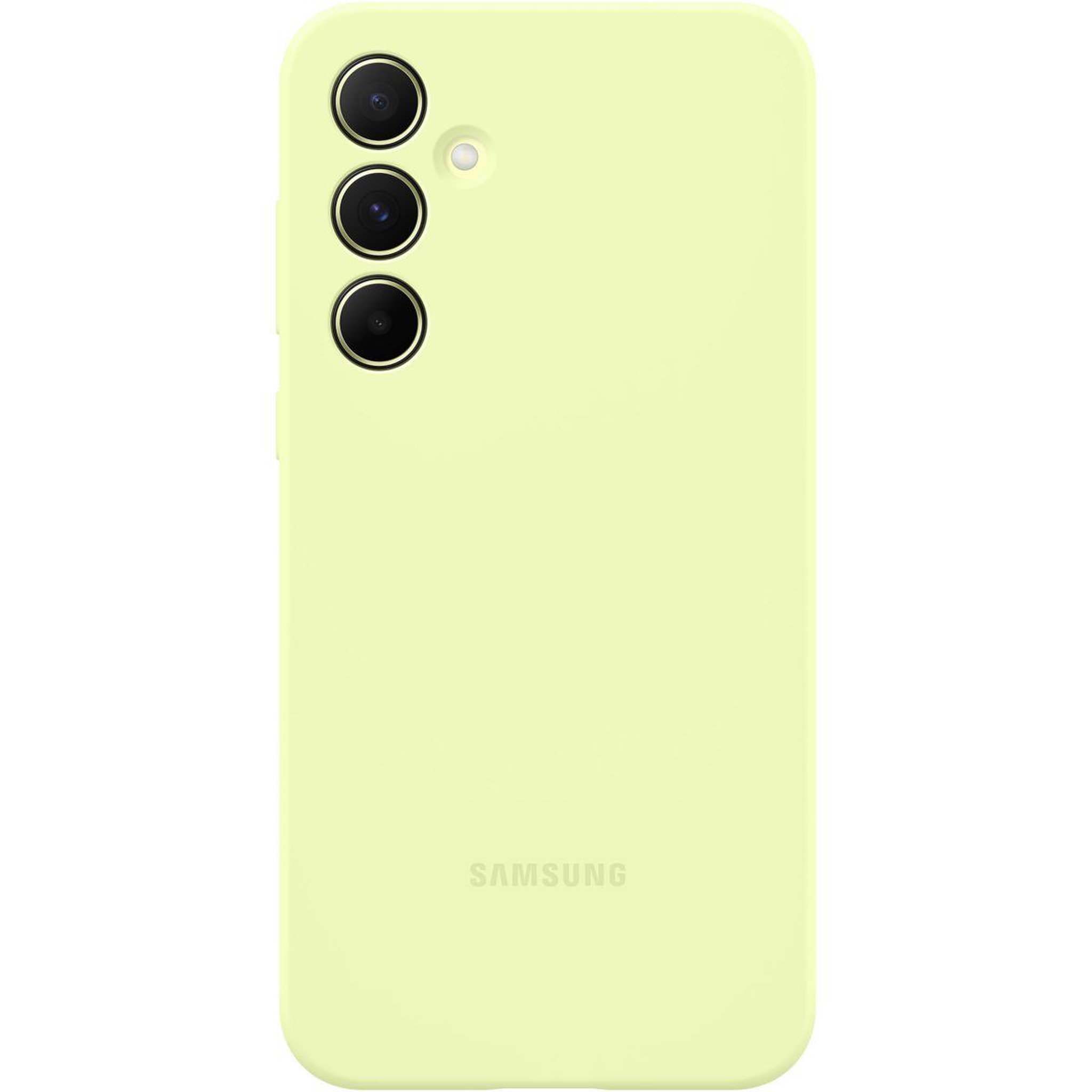 Voir la diapositive 3 : Samsung Coque Samsung A55 5G silicone Vert clair
