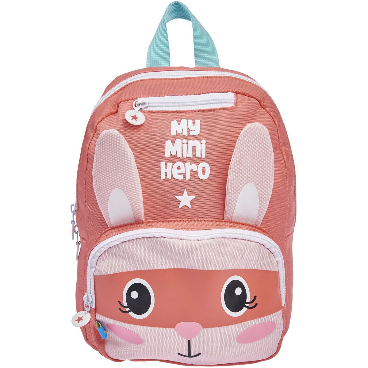 AUCHAN Sac maternelle cape rose lapin