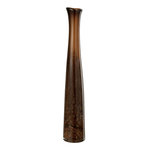 Paris Prix Vase Cylindrique en Verre  Lester  54cm Marron Foncé