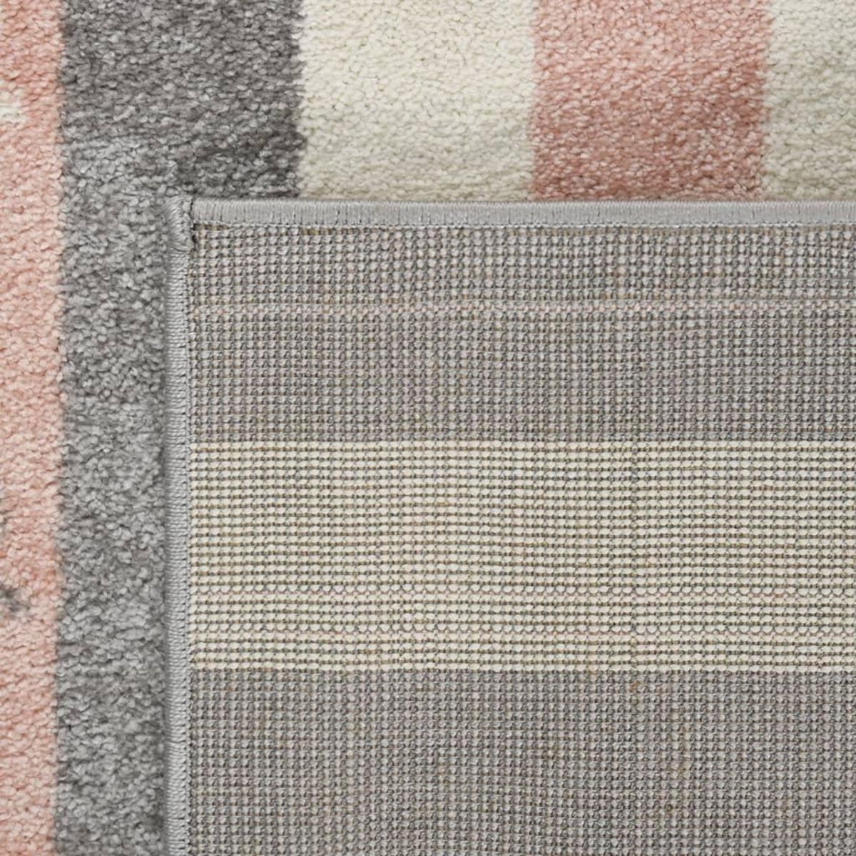 VIDAXL Tapis pour enfants 160x230 cm motif d'etoiles rose