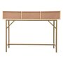 Voir la diapositive 5 : ATMOSPHERA Console 3 tiroirs en cannage RAYO - Beige