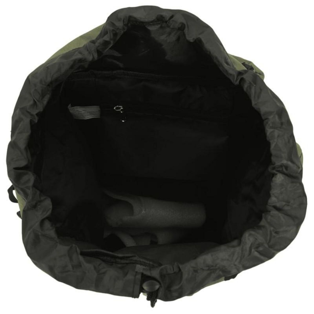 VIDAXL Sac à dos de randonnée vert armée 60 L tissu oxford