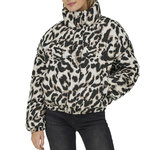 JACQUELINE DE YONG Doudoune  éopard Femme JDY Moon  ife. Coloris disponibles : Marron