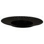 Voir la diapositive 2 : TOILINUX Lot 2x Assiette plate Sun - Diam. 27 cm - Noir