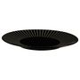 Voir la diapositive 2 : TOILINUX Lot 2x Assiette plate Sun - Diam. 27 cm - Noir