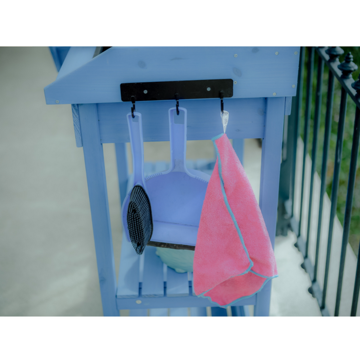 Hisense Table multiusages lasurée bleue - tab1105