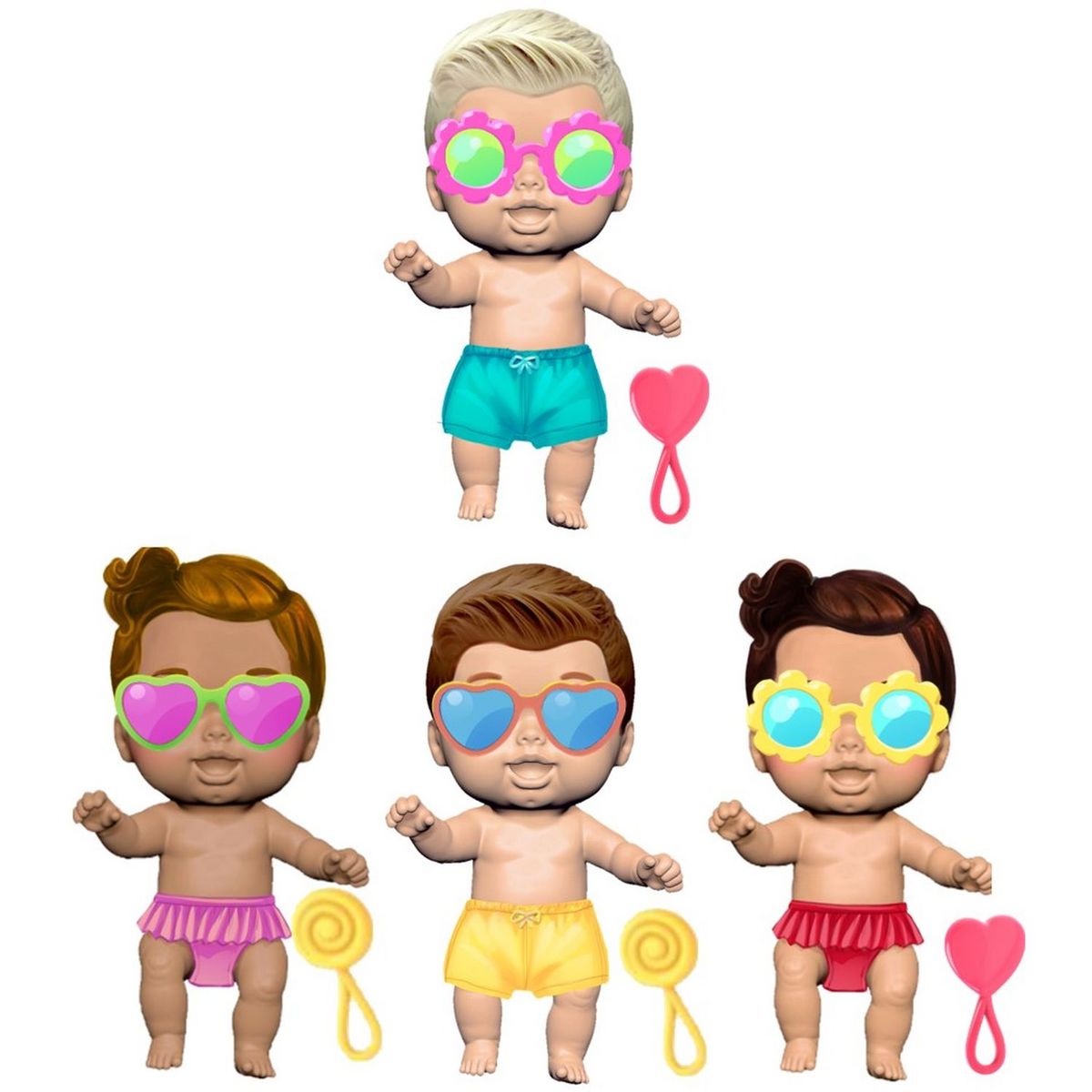 GP TOYS Poupon Cicciobello Amicicci - Beach Time 