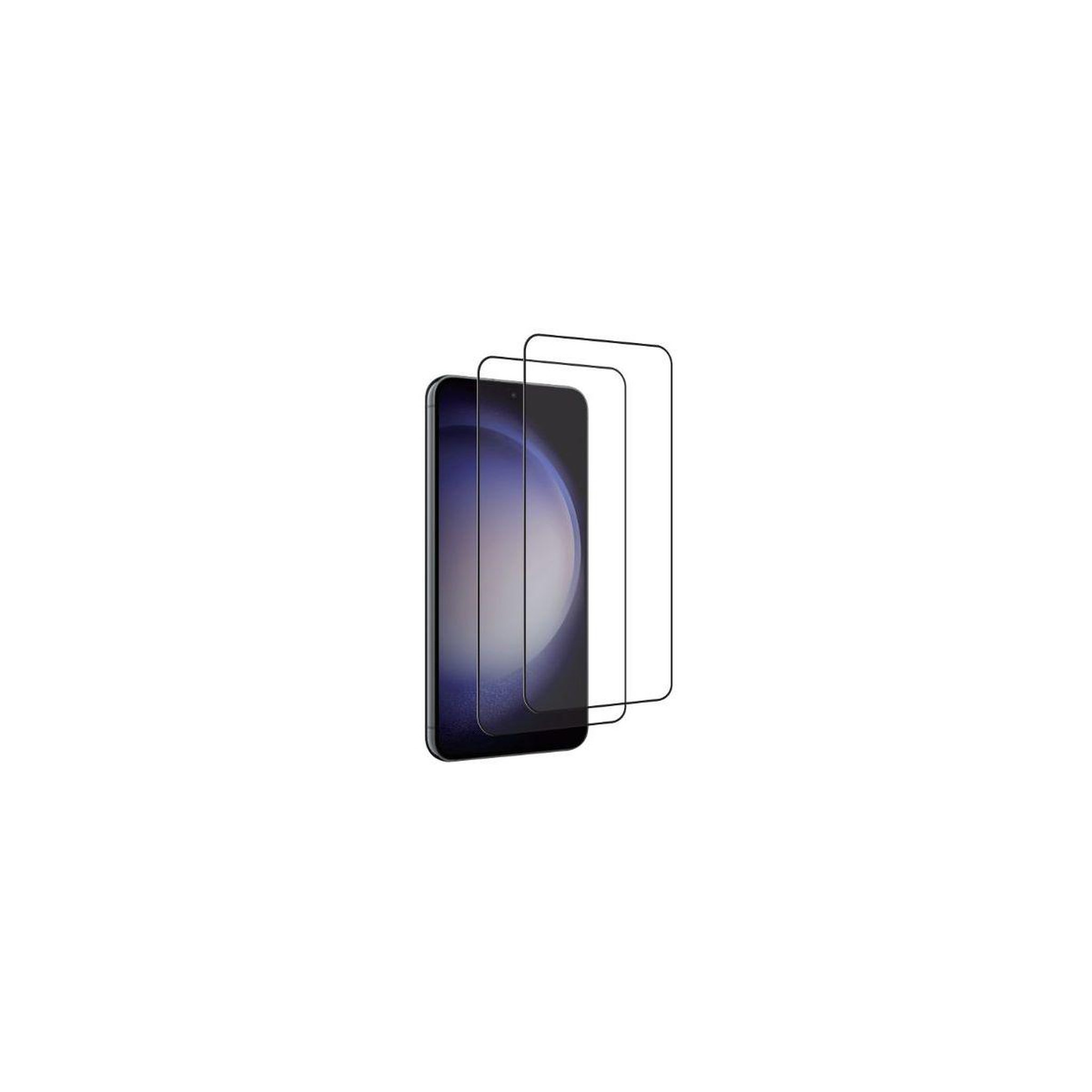 Voir la diapositive 2 : ESSENTIEL B Protège écran samsung s24+ verre trempé x2