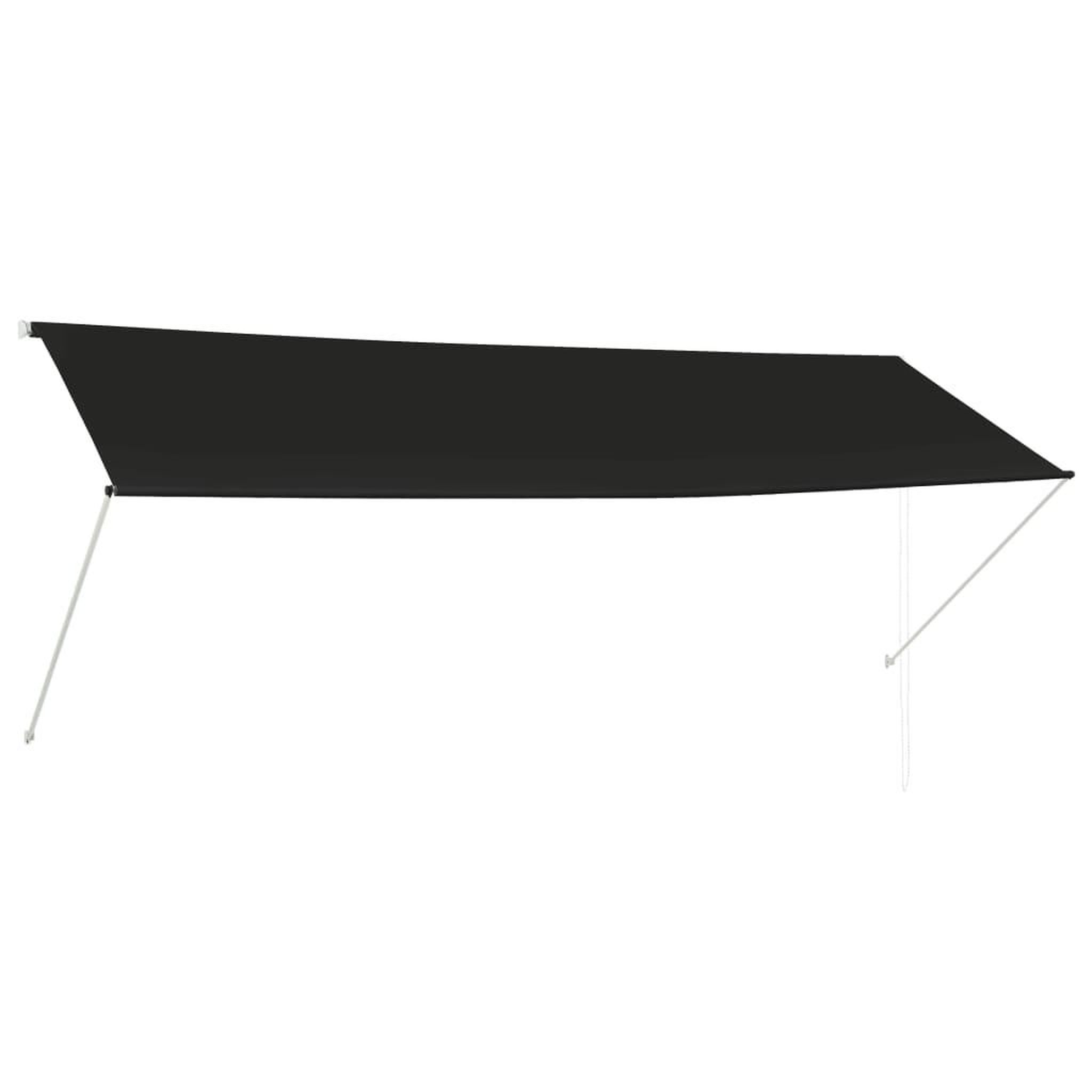 Voir la diapositive 2 : VIDAXL Auvent retractable 350x150 cm Anthracite