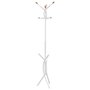 Voir la diapositive 4 : VIDAXL Porte manteau blanc 176 cm fer enduit de poudre