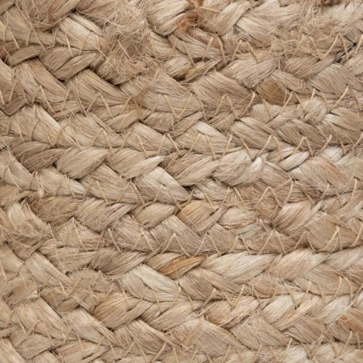 ATMOSPHERA Cale Porte en Jute  Little cottage  15cm Naturel