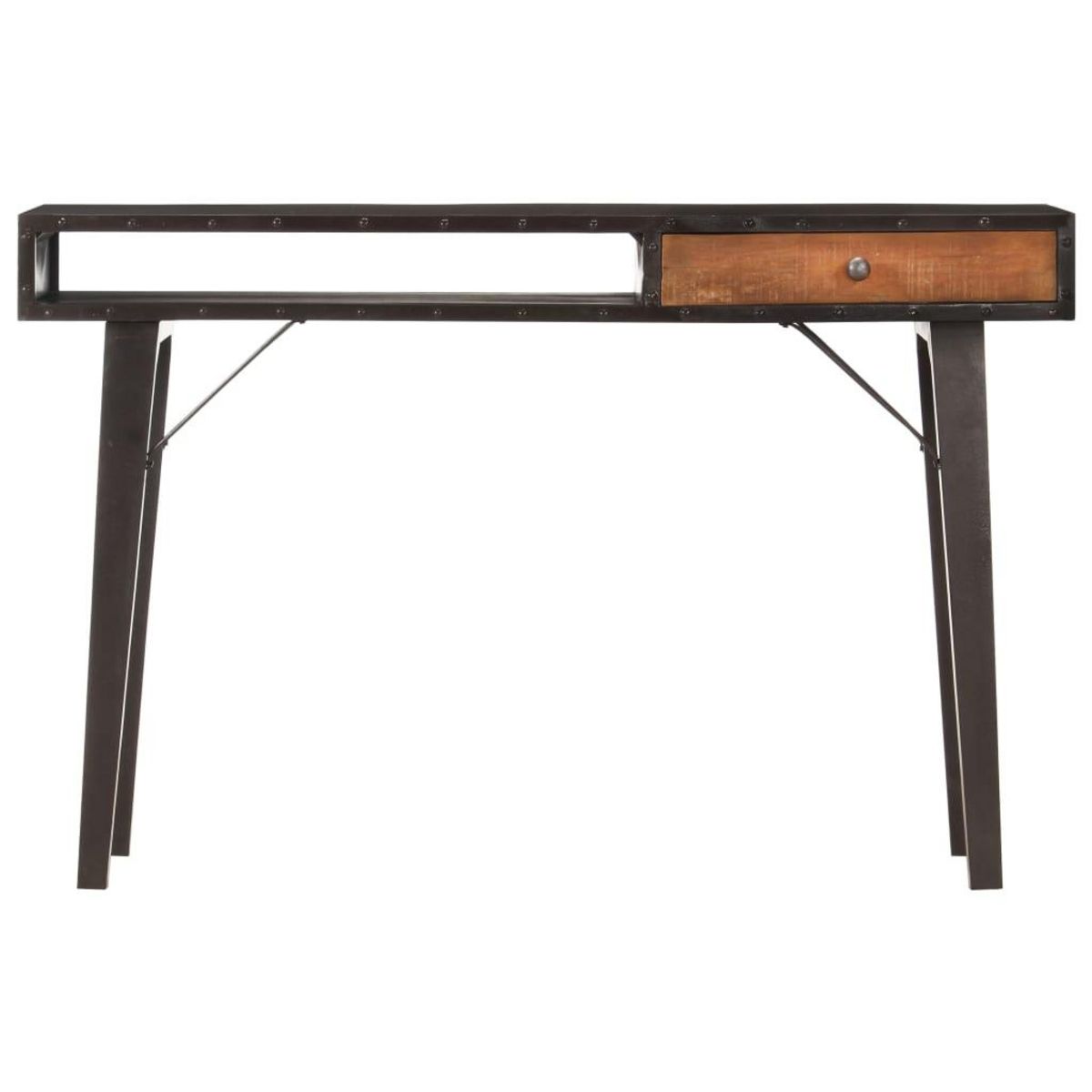 VIDAXL Table console 118x35x76 cm Bois de recuperation massif