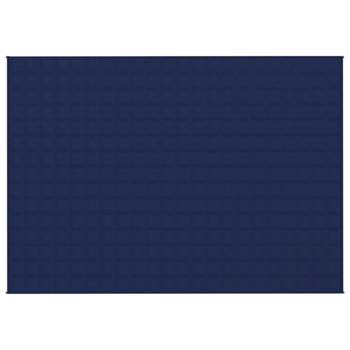 VIDAXL Couverture lestee Bleu 155x220 cm 7 kg Tissu