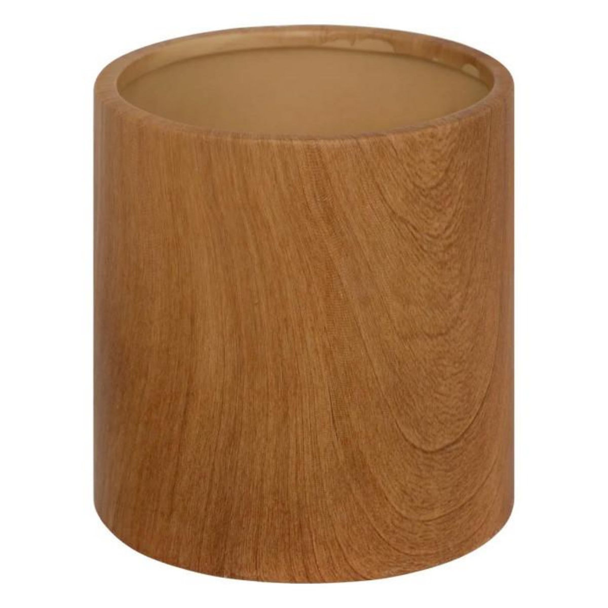 ATMOSPHERA Lot de 2 Cache-Pots Effet Bois  Soa  14cm Naturel