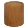 Voir la diapositive 2 : ATMOSPHERA Lot de 2 Cache-Pots Effet Bois  Soa  14cm Naturel
