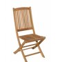 MACABANE HARRIS - SALON DE JARDIN EN BOIS TECK 10/12 pers. - 1 Table rectangulaire extensible 200/300*120cm et 8 chaises