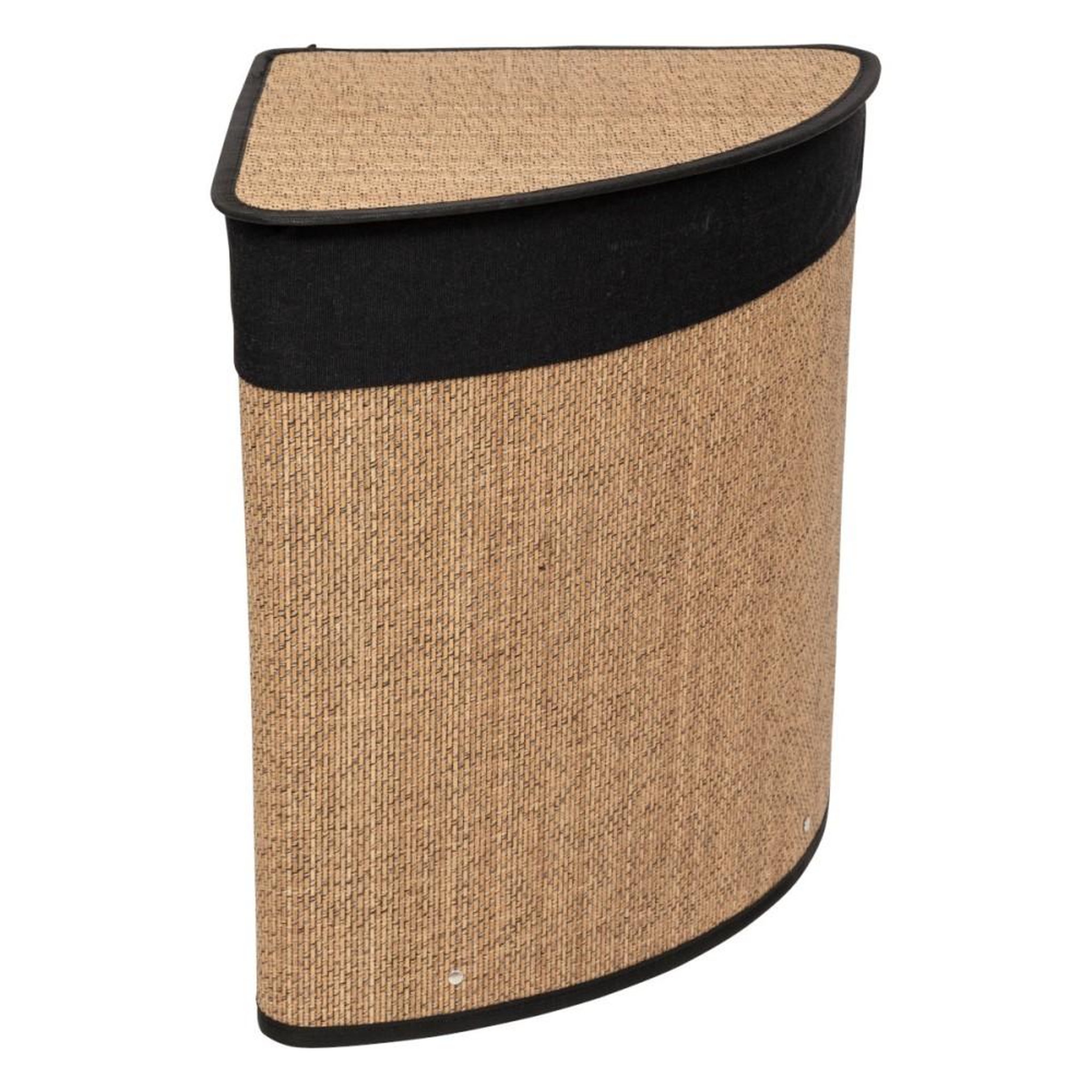 ATMOSPHERA Panier à linge d'angle 48L en bambou